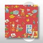 Sinterklaas papier 50 cm breed 200 mtr op rol