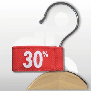 Label vaantje -30%