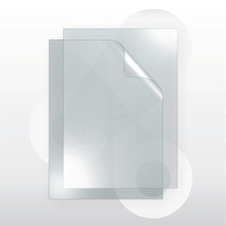 Schutvel 86 x 121,5 cm ontspiegeld