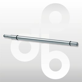 glas-schapdrager mat-chroom 36 cm