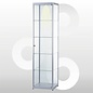 Vitrine 50 x 50 geanodiseerd aluminium