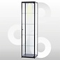 Vitrine 50 x 50 geanodiseerd Zwart