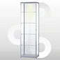 Vitrine 60x40 geanodiseerd aluminium