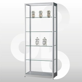 Vitrine Stofdicht 80x40x200 geen verlichting