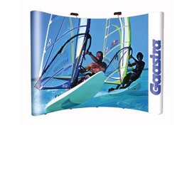 Luxe presentatiesysteem ideaal voor een beurs