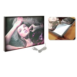 Maxi frame LED lightbox enkelzijdig 32 mm 297 x 420 mm