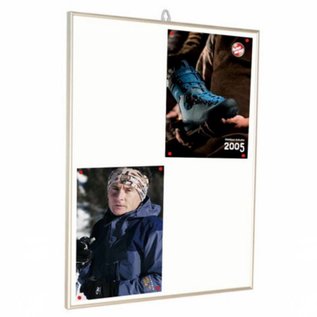 Whiteboard magnetisch 4 x A-4 487 x 657 mm