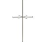 Halskettingstander 75 cm hoog,