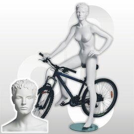 Sport etalagepop Vanessa "Biker"
