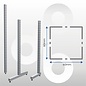 Kokersysteem 60 x 60 mm Prijzen op aanvraag
