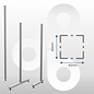 Kokersysteem 40 x 40 mm Prijzen op aanvraag