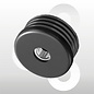 Kunststof voetdop Ø60mm met M10 draad