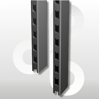 Staander 60 x 30 mm H240 cm