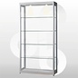 Vitrinekast Stofdicht 100x40x200 met verlichting