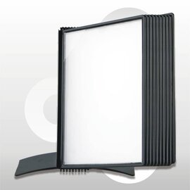 PLU-stander met 10 x kaartraam A4