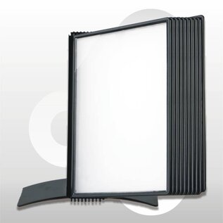 PLU-stander met 10 x kaartraam A4