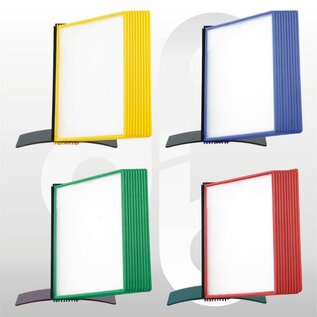 PLU-stander met 10 x kaartraam A4