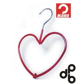 Waren ring in hartmodel