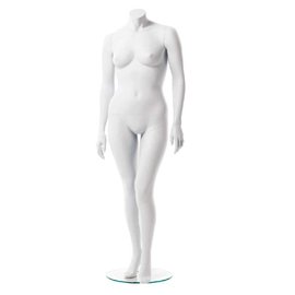 Mannequin XXL Serie Headless RAL 9010(wit)