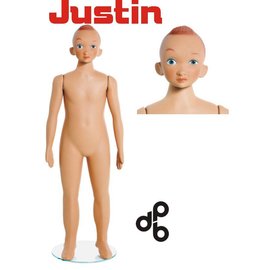 Justin 8 jaar H120 cm HUIDSKLEUR