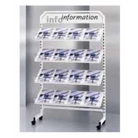 Stander Milano 102,5*35*173 cm WIT