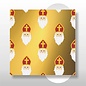 Sinterklaas papier 50 cm breed 100 mtr op rol