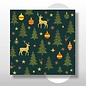 Kerst papier 30 cm breed 100 mtr rol