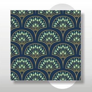 Geschenkpapier jugendstil 30 cm 200 mtr