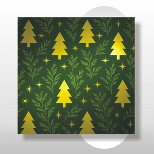 Kerst papier 30 cm breed 100 mtr rol