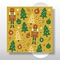 Kerst papier 30 cm breed 100 mtr rol