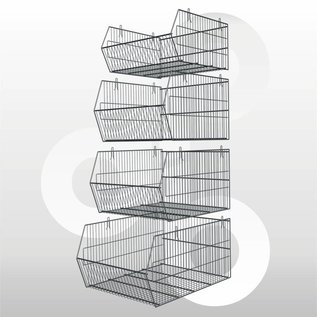 Stapelbare halve metermand  60 x 48 x 33 cm prijs op aanvraag