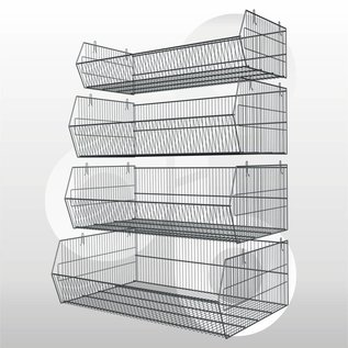 Stapelbare metermand D40 x B96 x H33 prijs op aanvraag