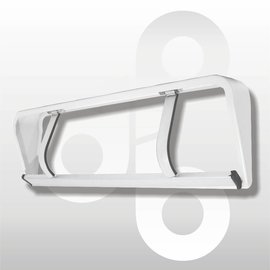 Folierolhouder met kartelmes 30 cm