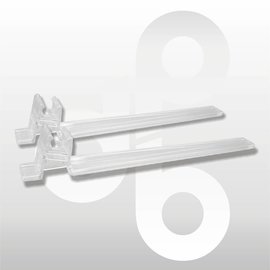 Voetplaat voor kaartraam schuin/achterover