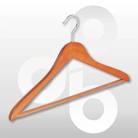 Blouse/shirt hanger Kersen 44 cm met ronde broeklat