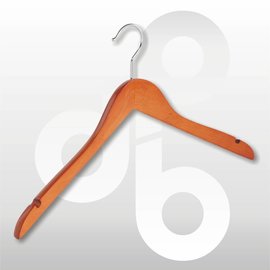 Blouse/shirt hanger Kersen 44 cm met rokinkeping
