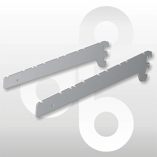 Konsole D47 3H zilvergrijs (paar)