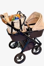 Just Sit & Shop boodschappenmand en kinderzitje voor op kinderwagen