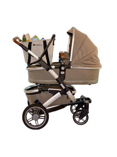 Just Sit  & Shop Einkaufskorb und Kindersitz für Kinderwagen