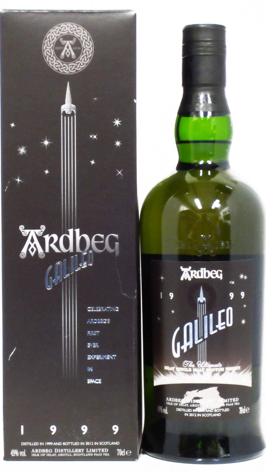 Original Distillery Bottling Ardbeg   Galileo 12Y  limited edition 2012  49%