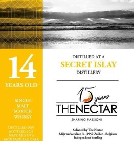 The Nectar OF The Daily Dram Secret Islay 14Y  2007-2021 52.7% Montbazillac cask