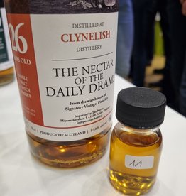 The Nectar OF The Daily Dram CLYNELISH  VINTAGE 1995 26Y 57% THE NECTAR OF THE DAILY DRAMS