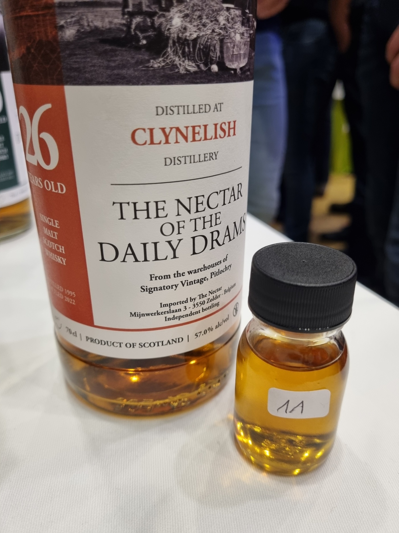 The Nectar OF The Daily Dram CLYNELISH  VINTAGE 1995 26Y 57% THE NECTAR OF THE DAILY DRAMS