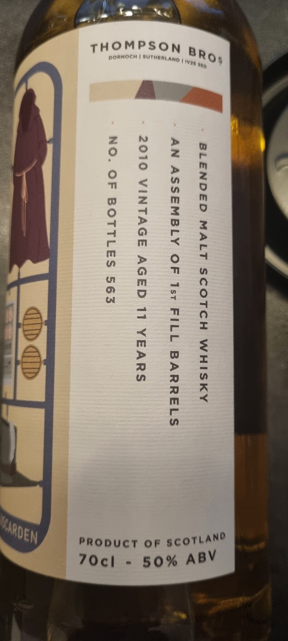 PHIL & SIMON BLENDED MALT 11Y 2010-2021 50% BOURBON CASK TB
