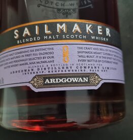 OB ARDGOWAN CLYDEBUILT  BLENDED MALT SAILMAKER 48%