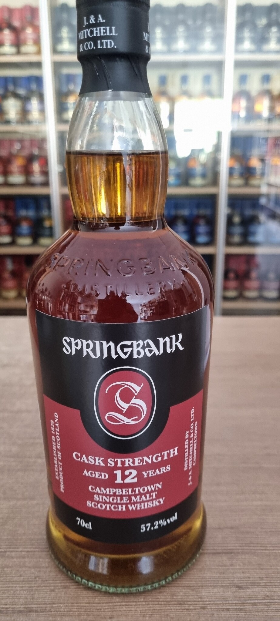 ORIGINAL DISTILLERY BOTLING SPRINGBANK 12Y BATCH 25 57.2% OB