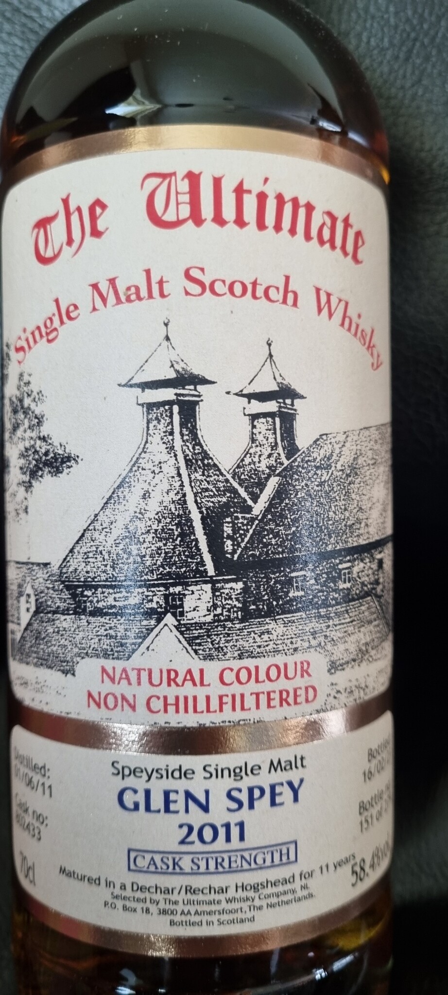 VAN WEES GLEN SPEY 11Y 2011-2023 58.4% VAN WEES THE ULTIMATE