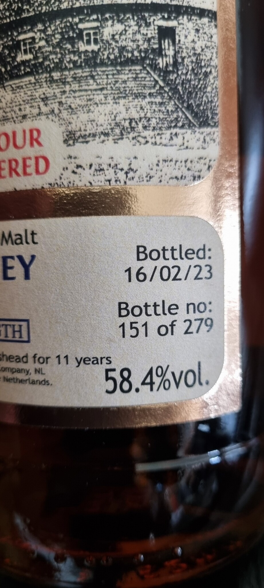VAN WEES GLEN SPEY 11Y 2011-2023 58.4% VAN WEES THE ULTIMATE