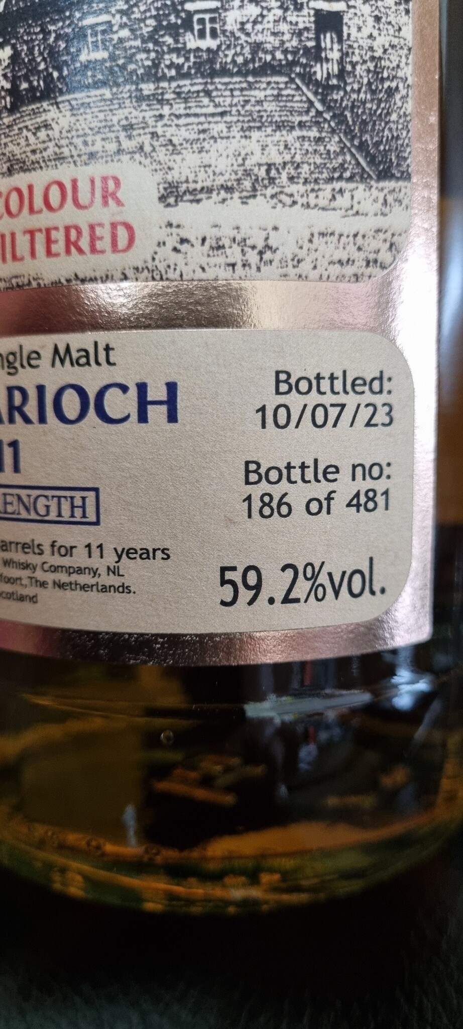 VAN WEES GLEN GARIOCH 11Y 2011-2023 59.2% VAN WEES THE ULTIMATE