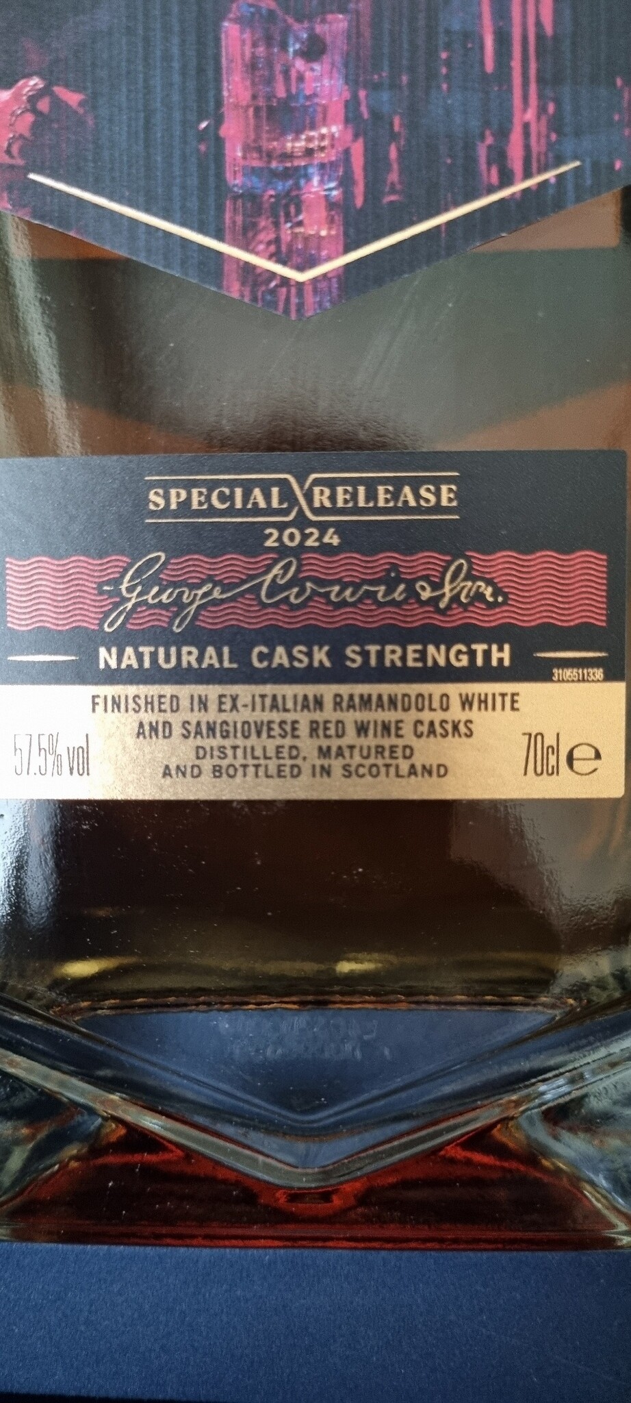 ORIGINAL DISTILLERY BOTLING MORTLACH NAD 57.5% DIAGEO SPECIAL RELEASE 2024 OB